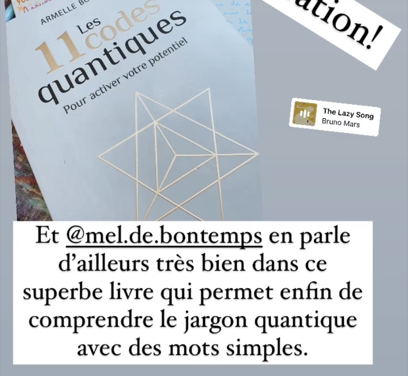 Review livre les 11 codes quantiques armelle bontemps