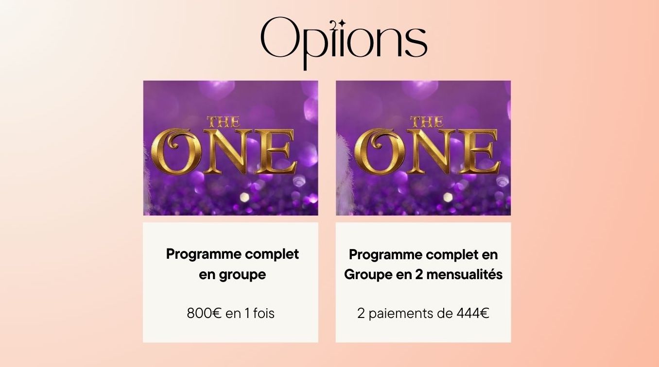 THE ONE PROGRAMME SPIRITUEL RENCONTRER DIEU MANIFESTATION DE DIEU