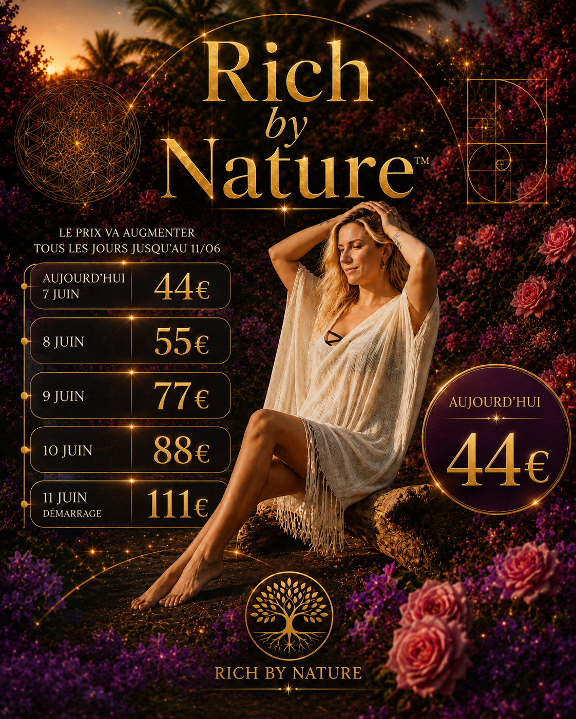 rich by nature mel de bontemps