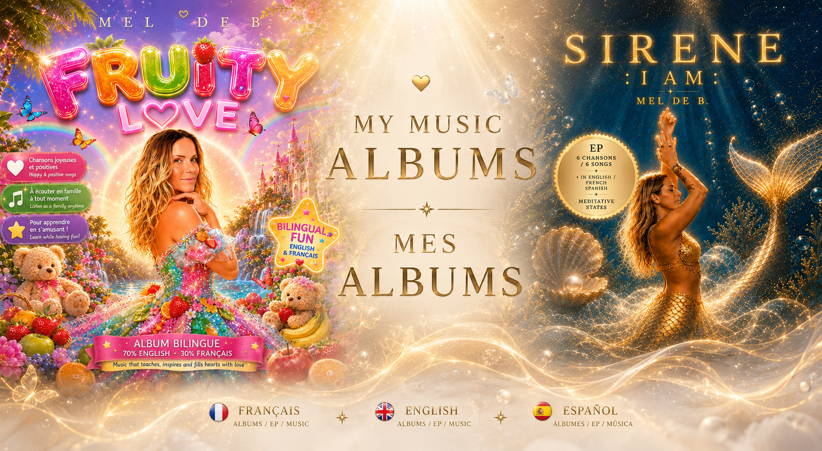 MY ALBUMS MEL DE B. MEL DE BONTEMPS